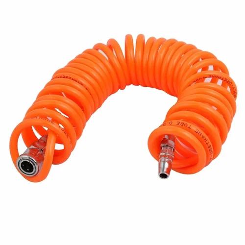 5-Meter Ready-to-Use Rubber Air Hose with Brass Couplers