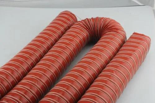 High-Temperature Silicone Hot Air & Fume Extraction Duct Hose