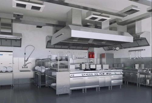 Custom SS 304 Commercial Food Preparation & Bain-Marie Station