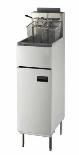Floor-Standing Commercial Gas Deep Fryer with Fast Recovery