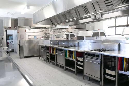 Hygienic Hospital & Institutional Stainless Steel Kitchen Line