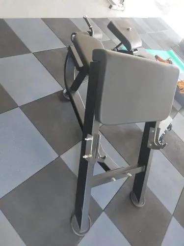 Black Powder Coated Biceps & Arm Curl Preacher Station