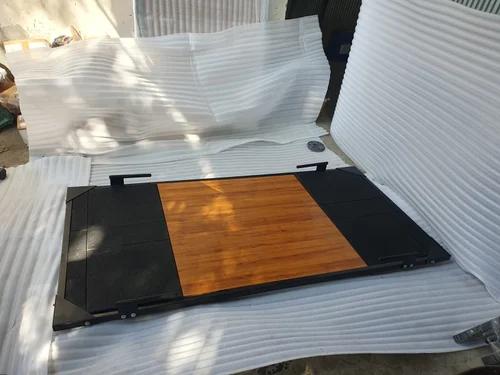 Heavy-Duty Deadlift Jack & Olympic Barbell Loading Platform
