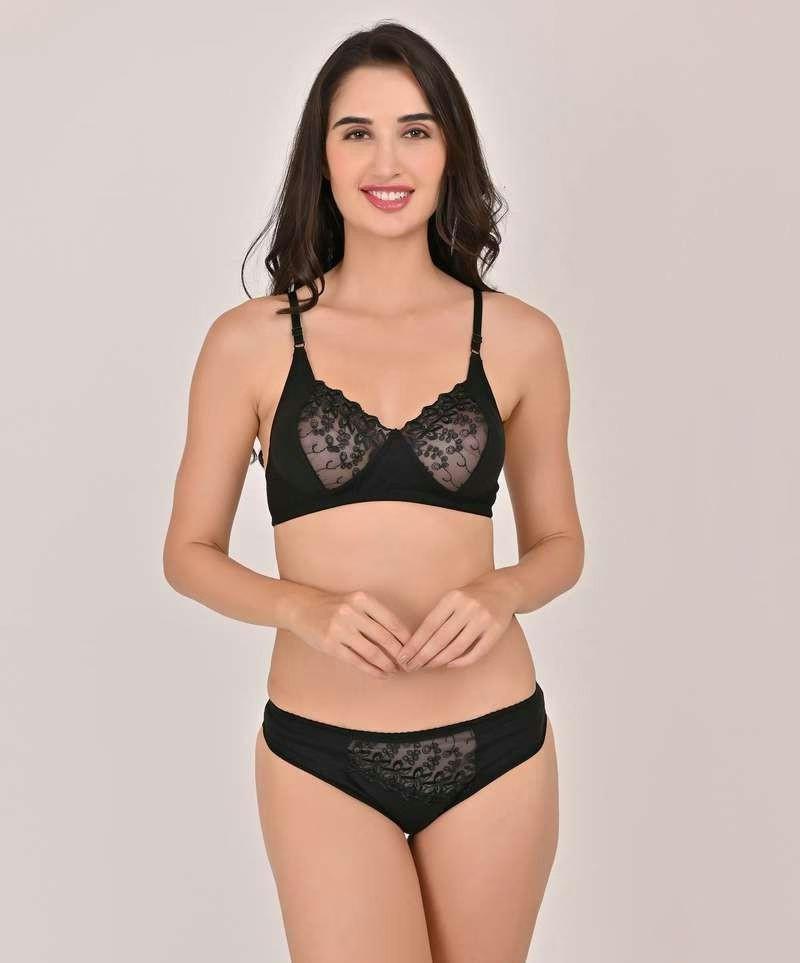 Ember Floral Lace Bra & Panty Set