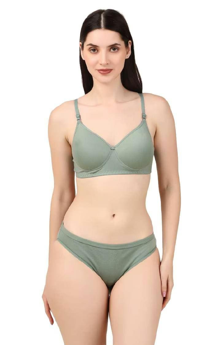 Zoya-508 Sheer Net Floral Bralette Set