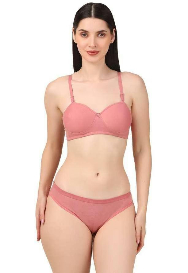 Muskan Jacquard Weave Everyday Lingerie Set