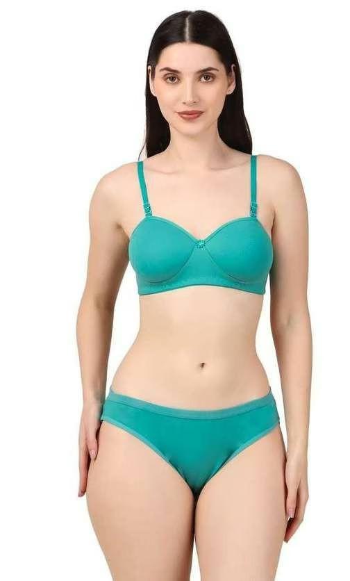 Nisha Wirefree Lift & Shape Bra Set