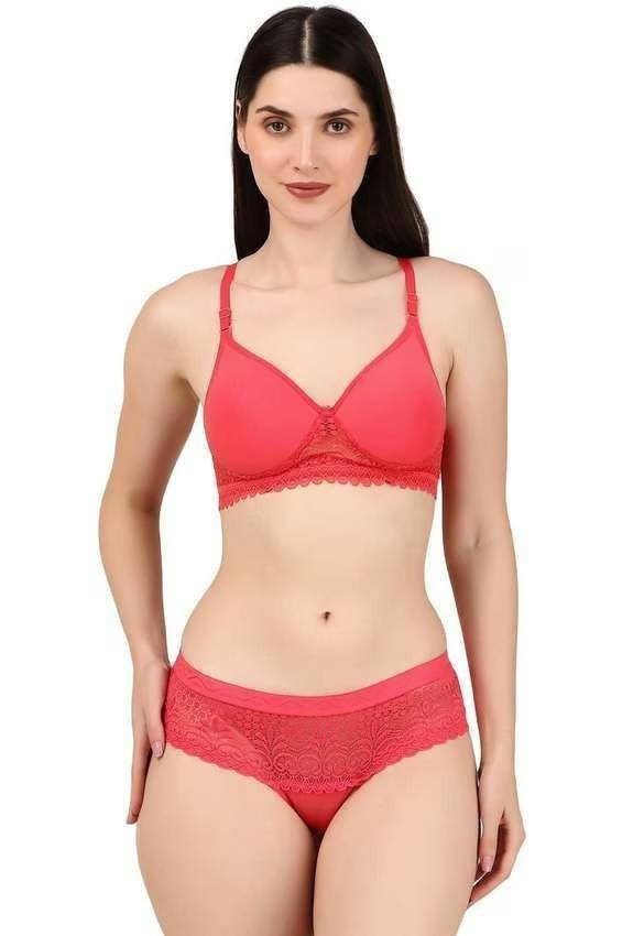 Chandni Festive Zari Embroidered Lingerie Set