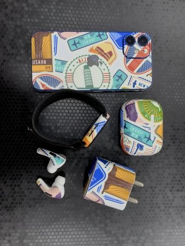 Mobile Phone Back Skin Lamination & 3D Carbon Fiber Vinyl Wrap