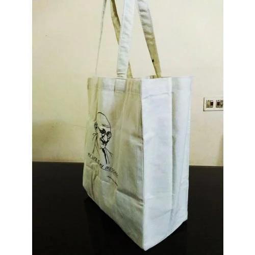 Heavy-Duty Calico Cotton Promotional Trade Show Tote Bag