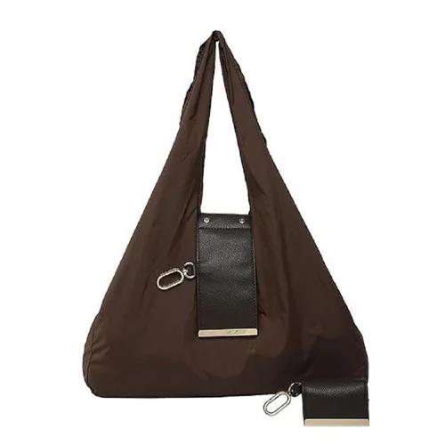 Natural Jute Supermarket Shopping Tote with Padded Cotton Handles