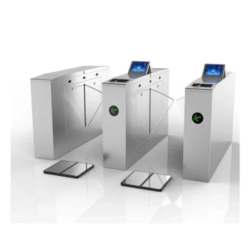 ESD Testing Integrated Round Automatic Flap Barrier