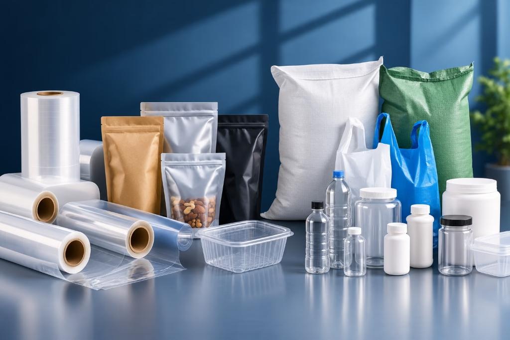 Packaging materials films and PET containers supplier in India