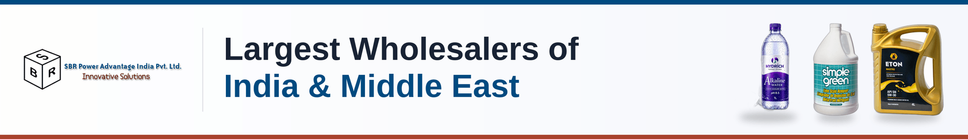 SBR Power Advantage Largest Wholesalers of India & Middle East