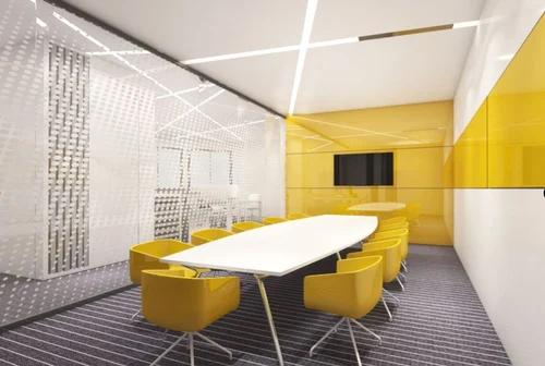 Commercial Rectangular Particle Board Conference & Meeting Table