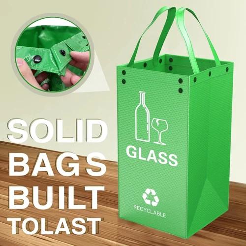 Heavy-Duty Laminated PP Woven Reusable Supermarket Shopping Bag