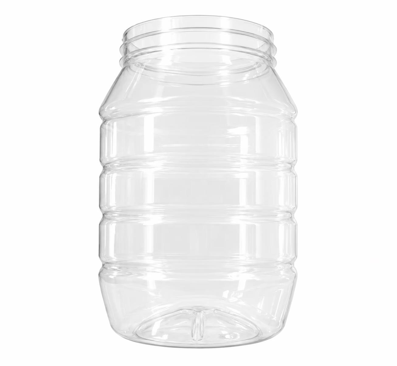 1kg Wide-Mouth PET Jars (Chikki, Peanut Butter, Laddu & Dry Fruits)